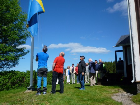 2016 Juni - Invigning av nya flaggstången 